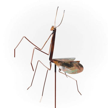 Faire: Haw Creek Forge Garden Stake Large Praying Mantis Garden Stake